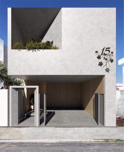 Namo numeris su vynuogės papuošimu