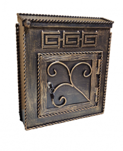 Mailbox with Greek Motifs