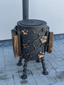 Kalviška kazano krosnelė - Vynuogė 6,3mm storio 12L puodui