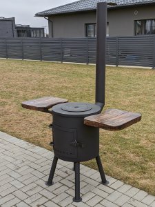 Kazano krosnelė 6,3mm storio 22L puodui