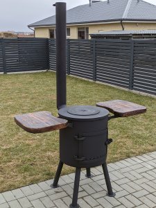 Cauldron stove for a 22L pot – 6.3mm thick