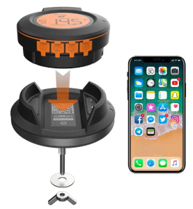 Wireless thermometer with Bluetooth function