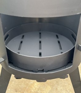 Krosnelės įdedamas antras dugnas