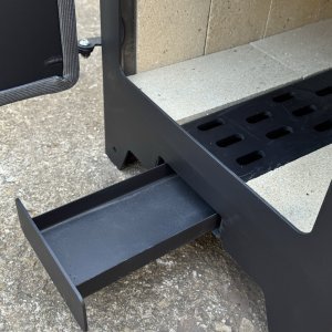 Krosnelė 8kW su šamotu