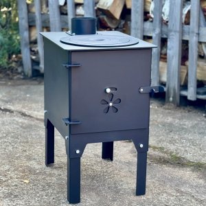 Praaukštintos kojelės buržuikai - krosnelei 4vnt. komplektas