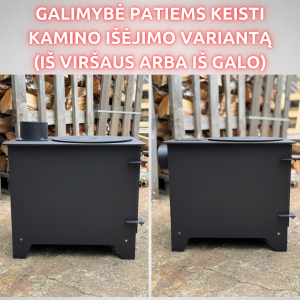 Stove 6 kW with cast-iron rings