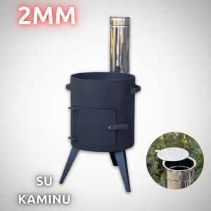 ECO 2MM Stove with Chimney, from 8L to 22L