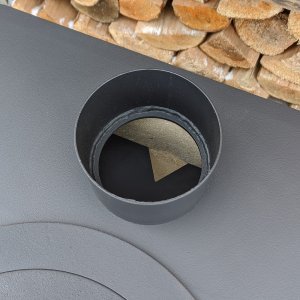 Krosnelė 8kW su šamotu ir rinkėmis