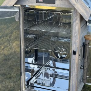 120L KALWOOD Elektrinė Rūkykla