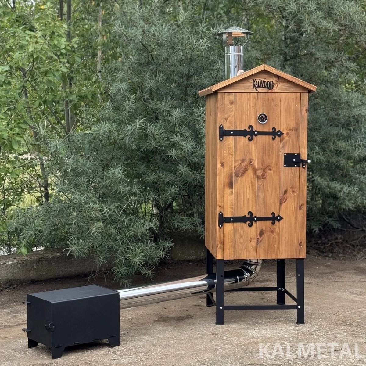 KALWOOD CLASSIC 225L medinė rūkykla