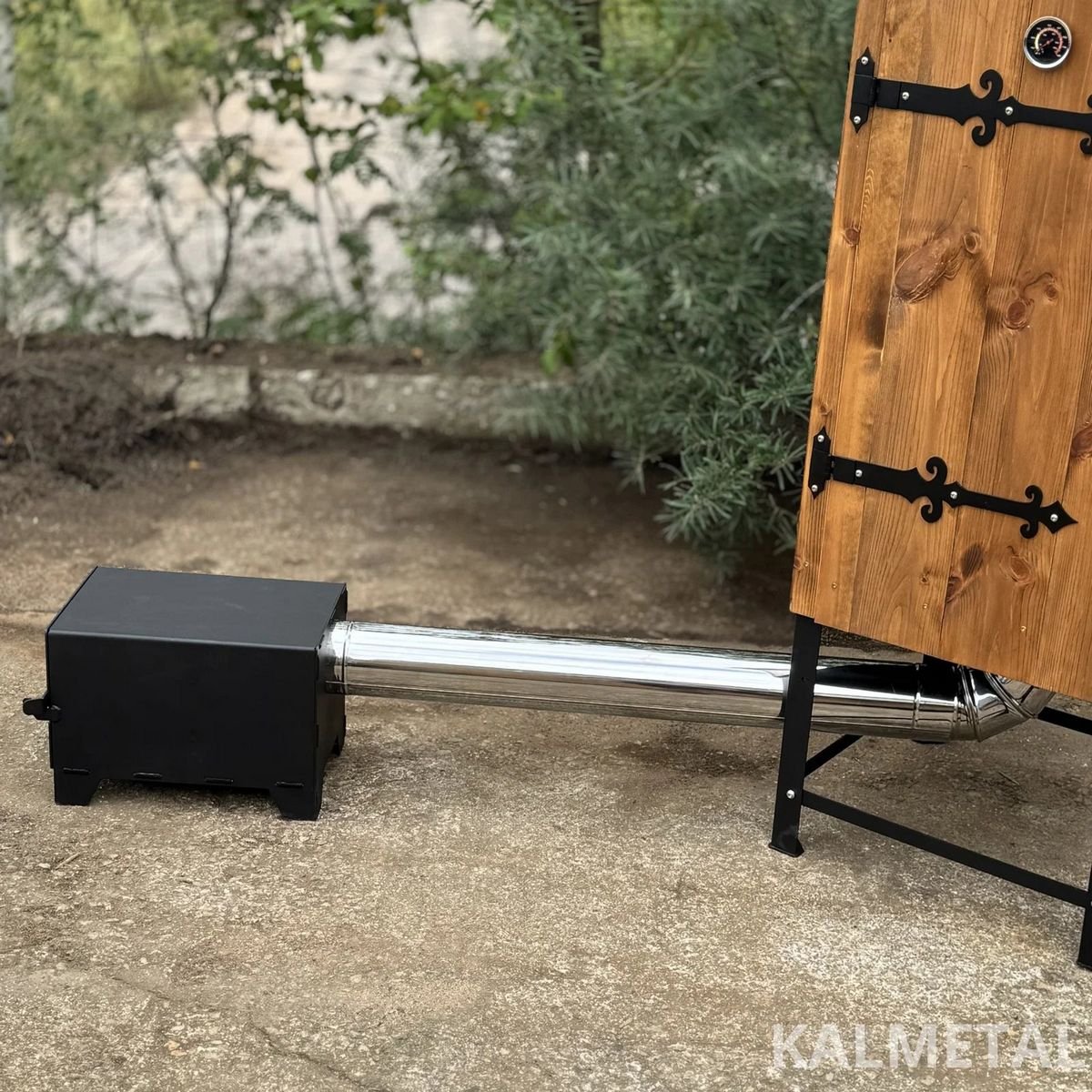 KALWOOD CLASSIC 225L medinė rūkykla - Image 9