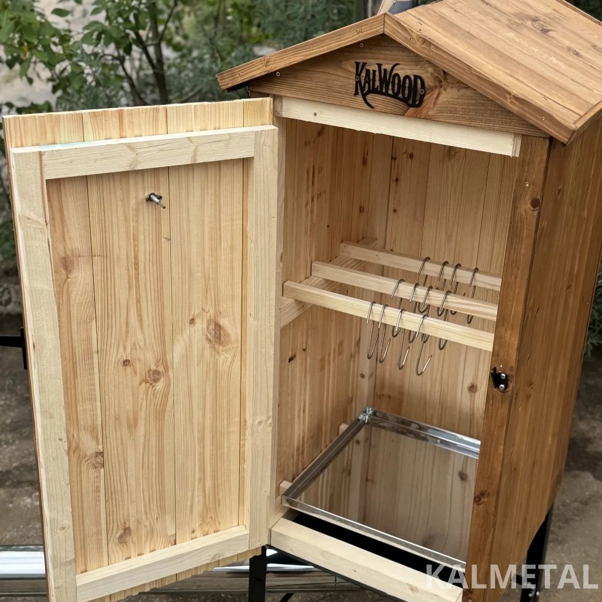 KALWOOD CLASSIC 225L medinė rūkykla - Image 11