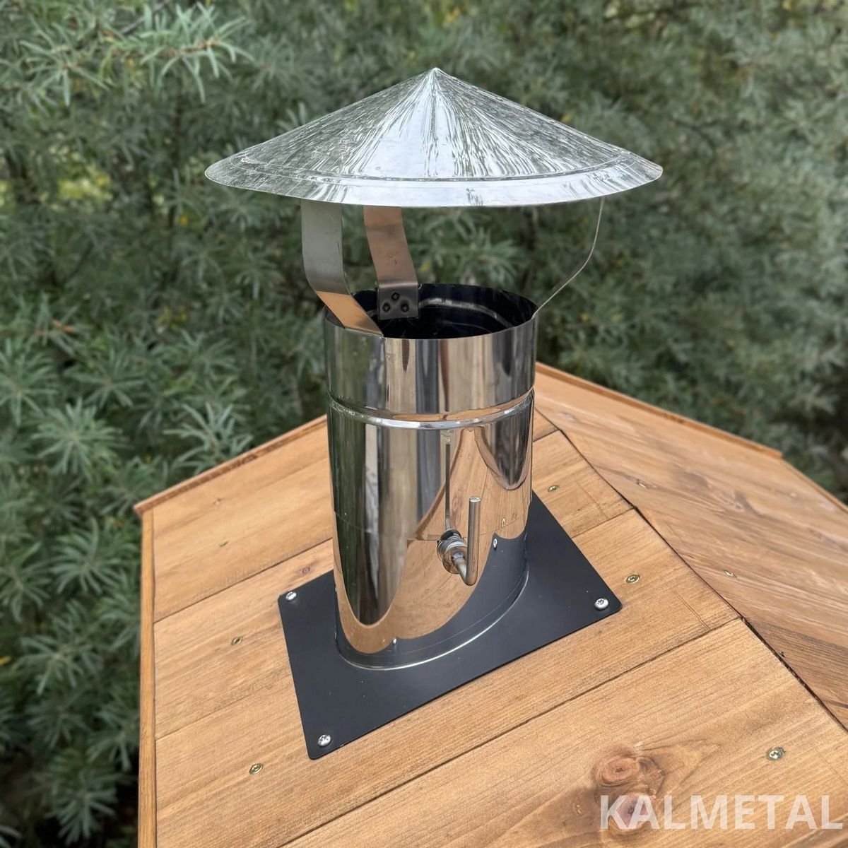 KALWOOD CLASSIC 225L medinė rūkykla - Image 12