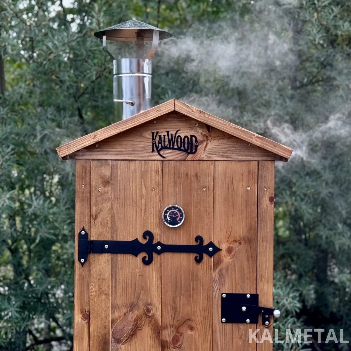 KALWOOD CLASSIC 225L medinė rūkykla - Image 15