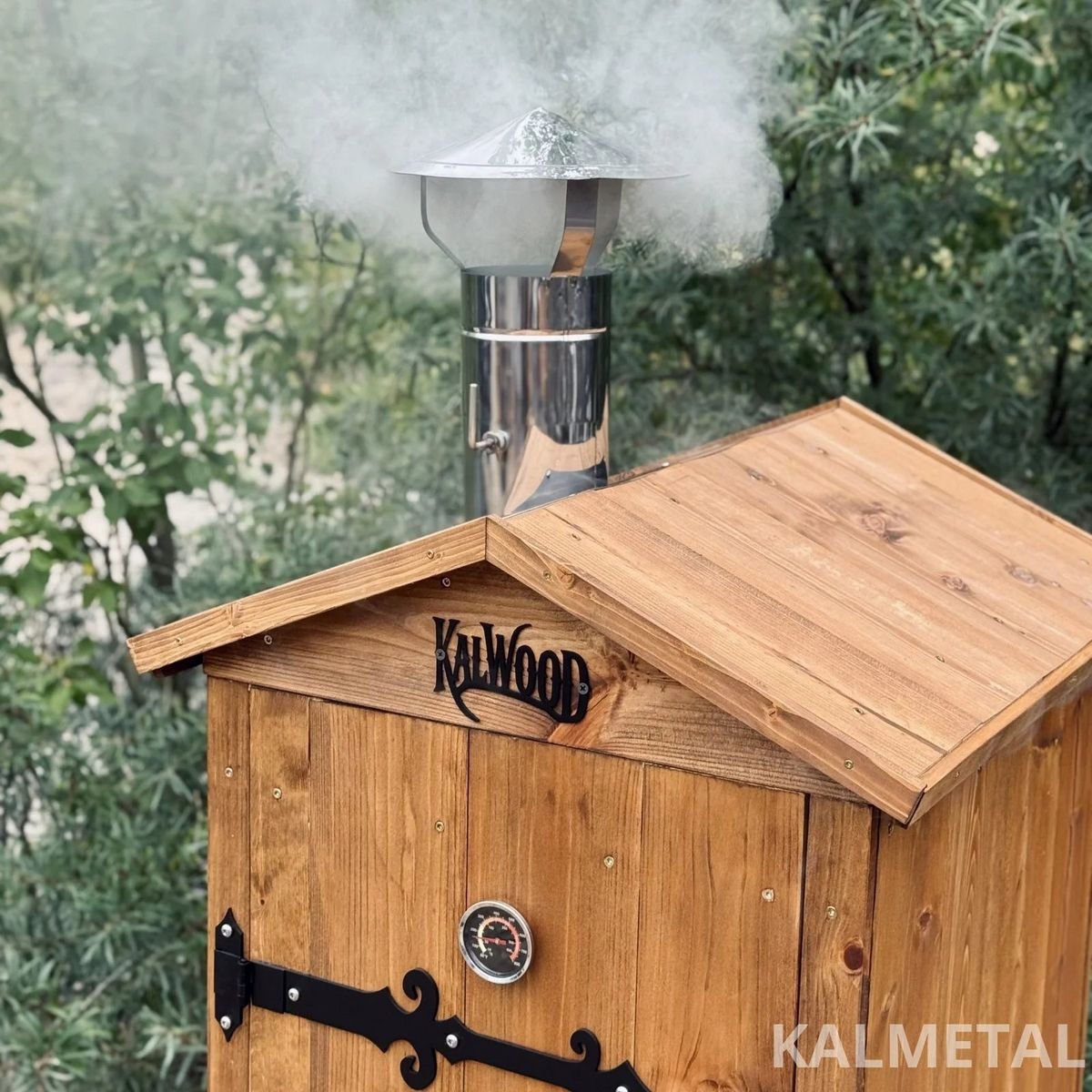 KALWOOD CLASSIC 225L medinė rūkykla - Image 17