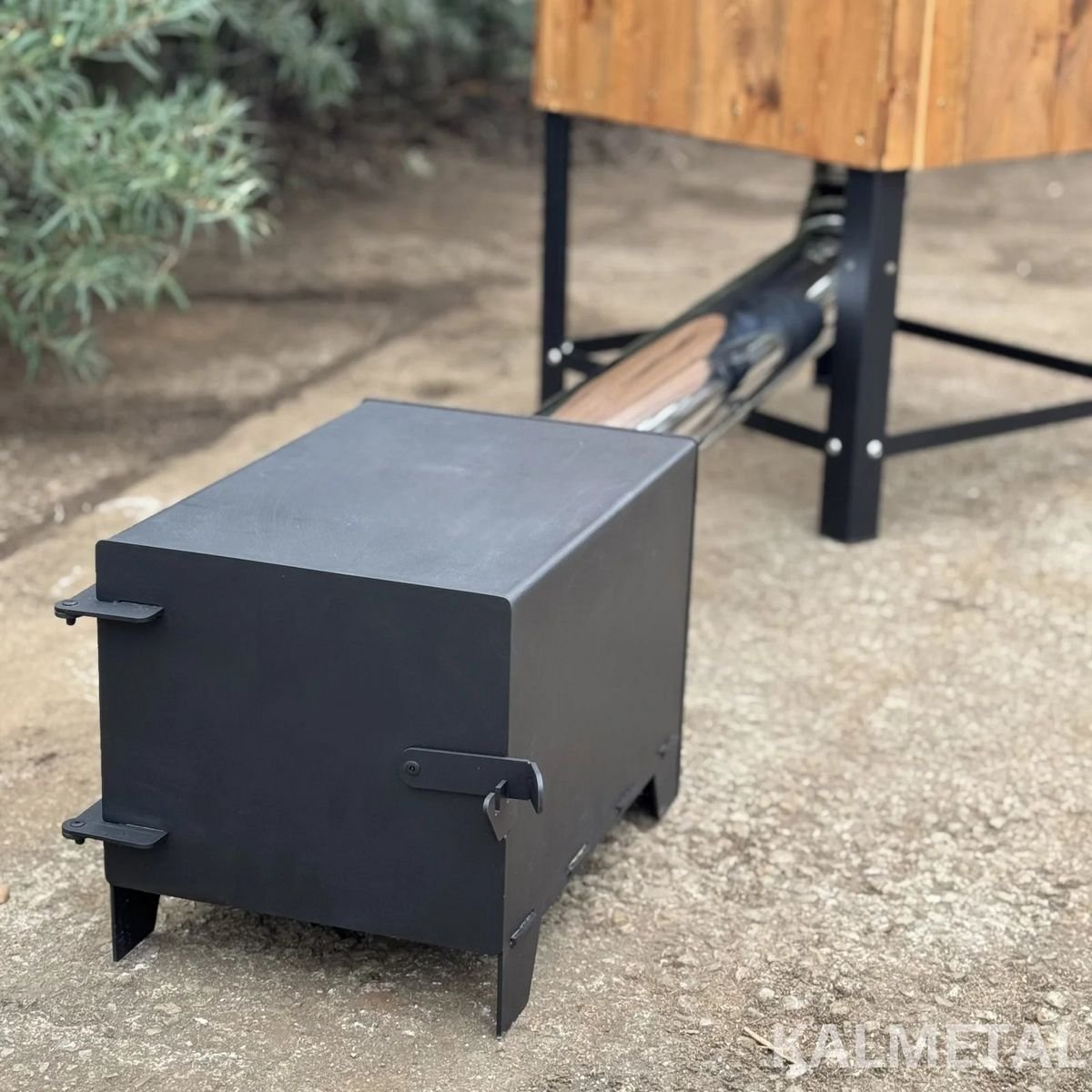 KALWOOD CLASSIC 225L medinė rūkykla - Image 18