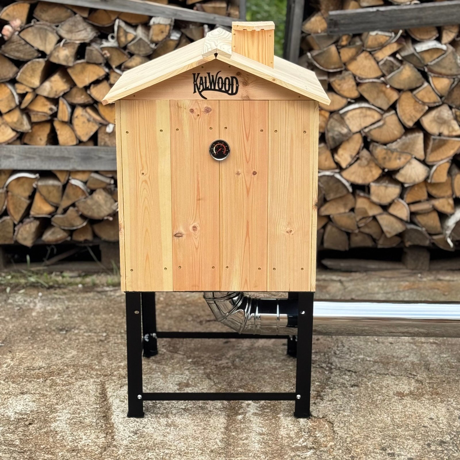 KALWOOD CLASSIC ECO 125 L medinė rūkykla