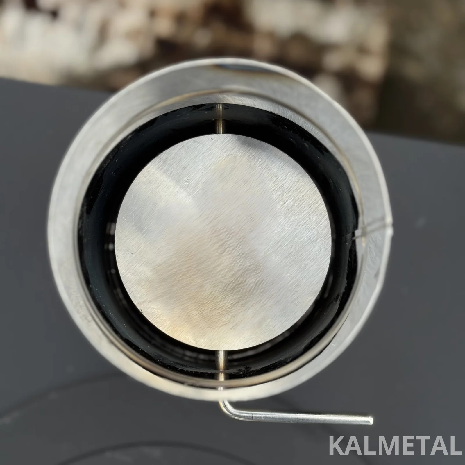 Chimney section with internal damper - Image 4