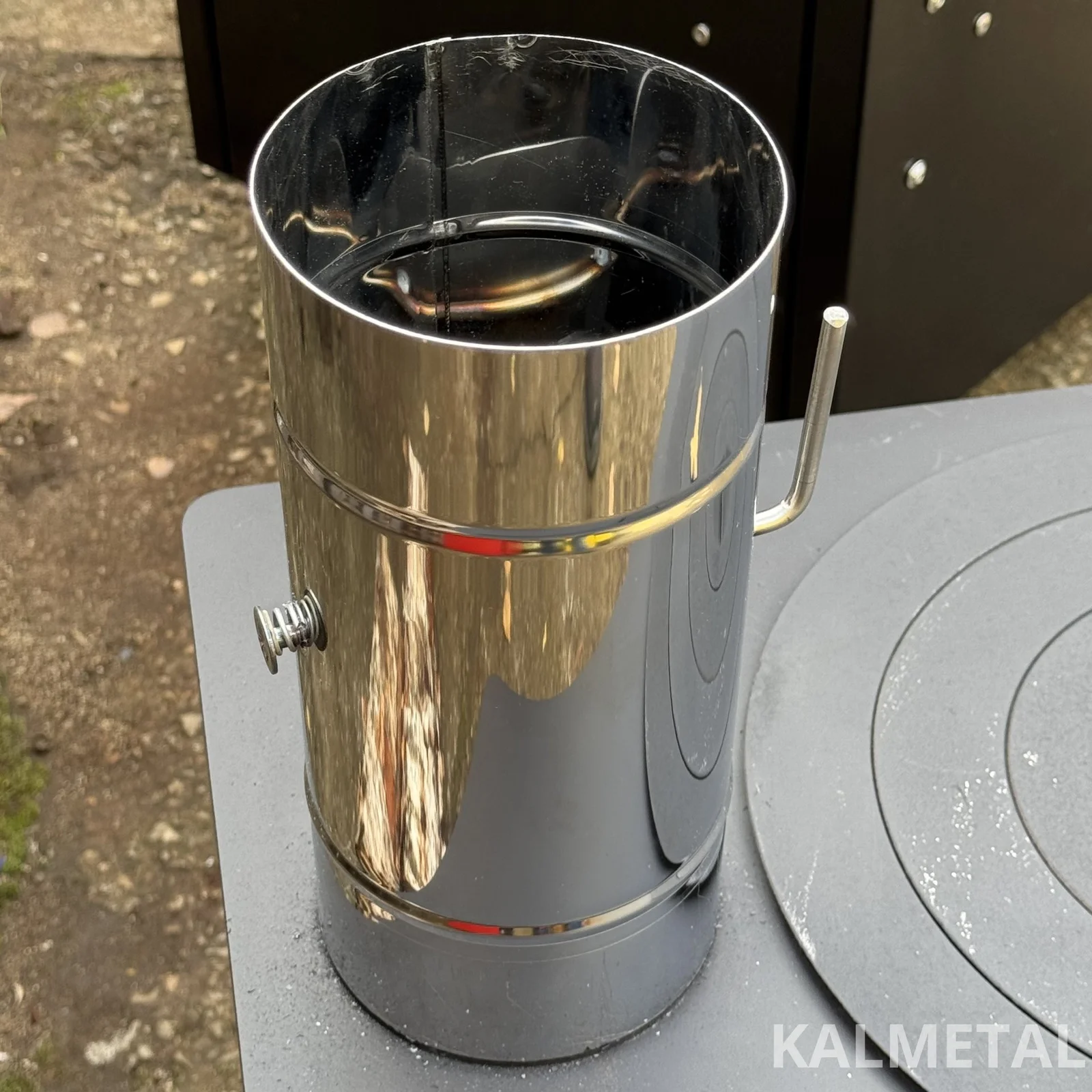 Chimney section with internal damper - Image 5