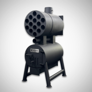 Pečius „MINIGUN“ – kieto kuro šildymo pečius