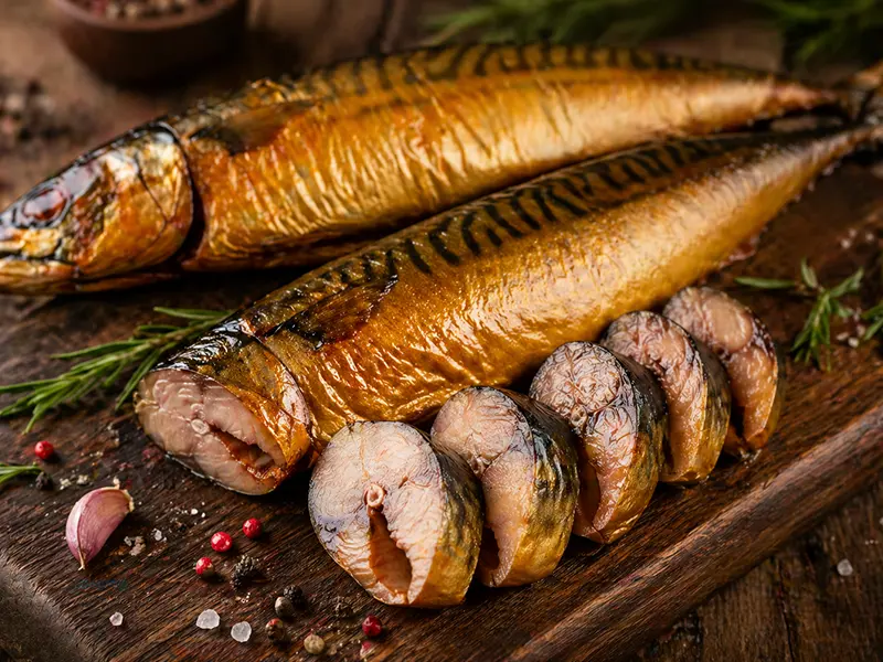 Rūkytos skumbrės marinate receptas