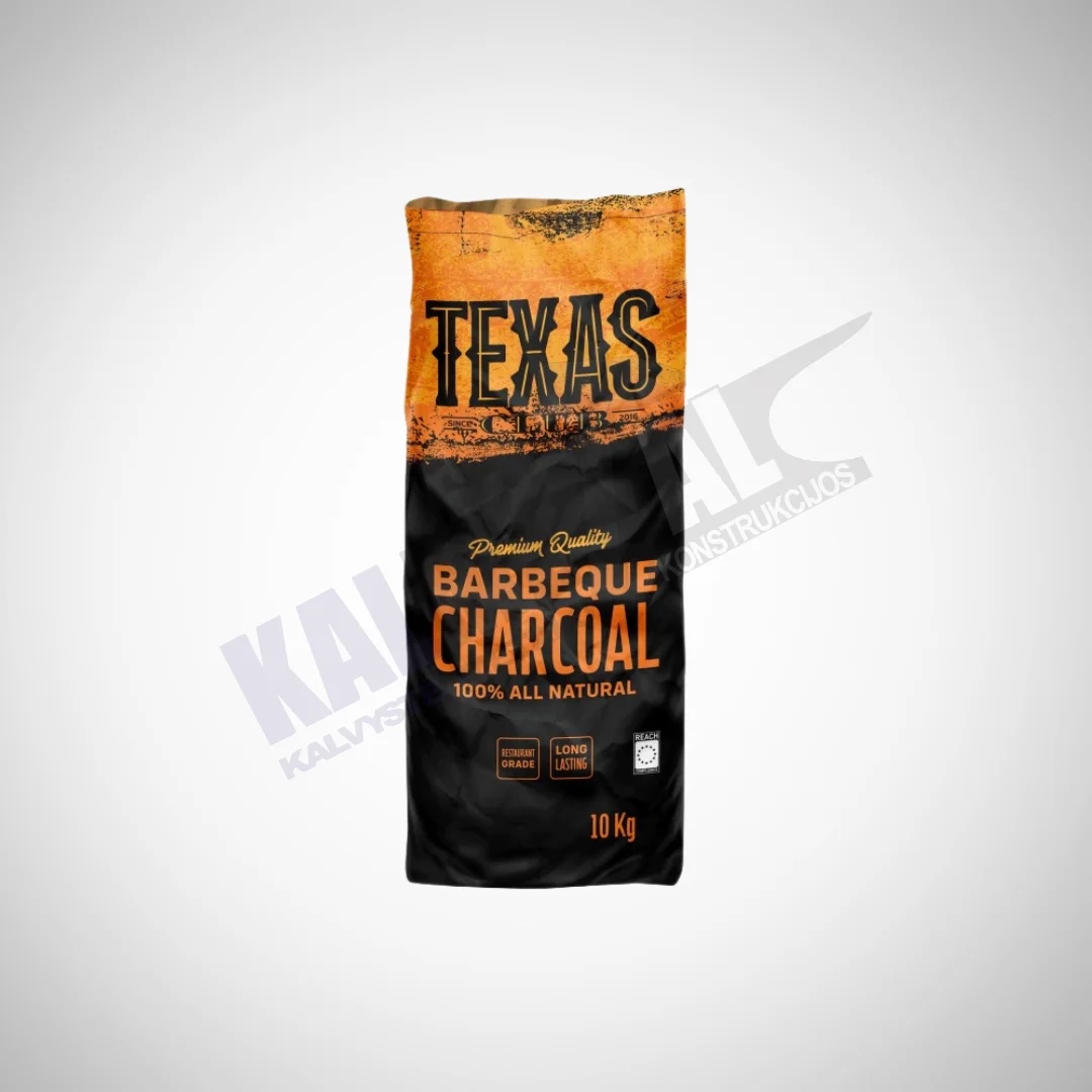 Large-piece charcoal Texas Club, 10kg