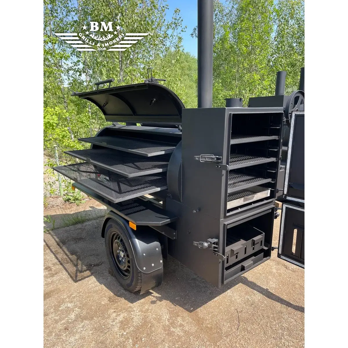 BM-1 Multifunctional BBQ Trailer L - Image 11
