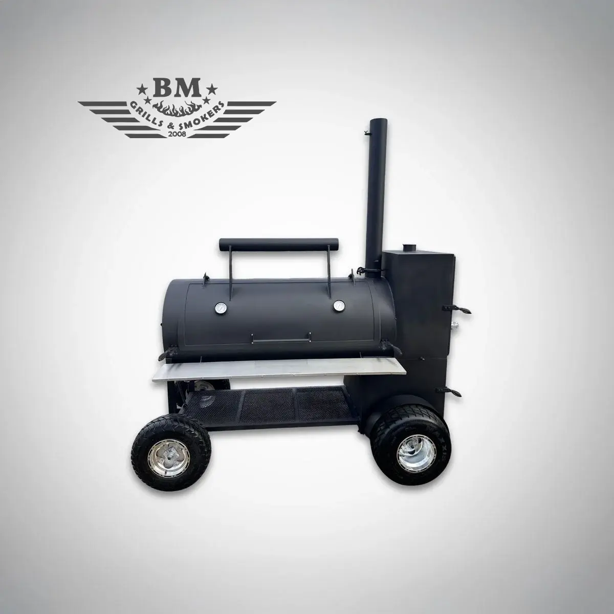 BM-Pro Plus Dviejų kamerų „ofsetinė“ rūkykla XL