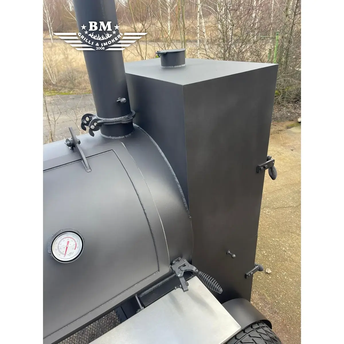 BM-Pro Plus Dviejų kamerų „ofsetinė“ rūkykla XL - Image 11