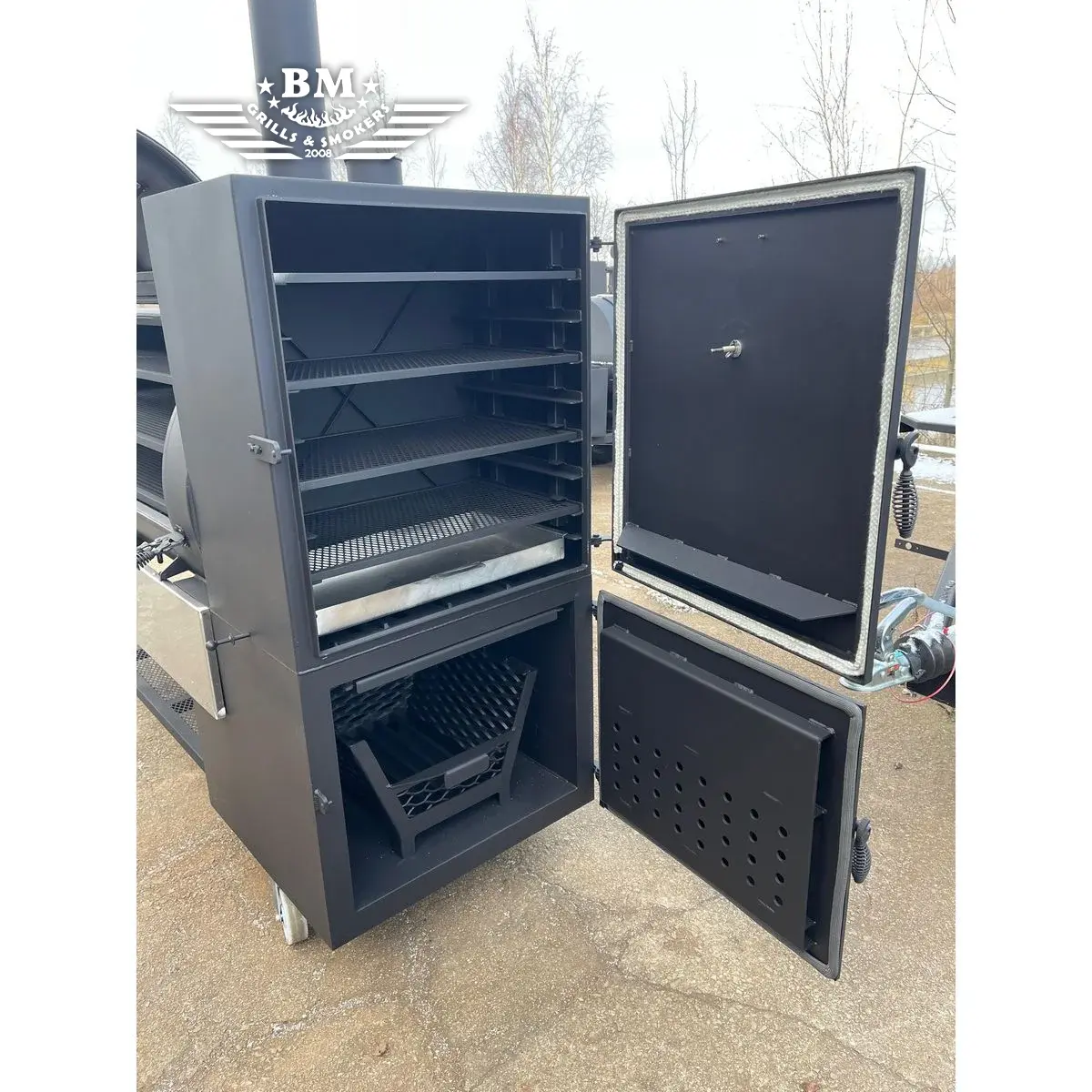 BM-PRO Dviejų kamerų "ofsetinė" rūkykla XL - Image 11