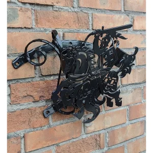 Double Flag Holder "Vytis"