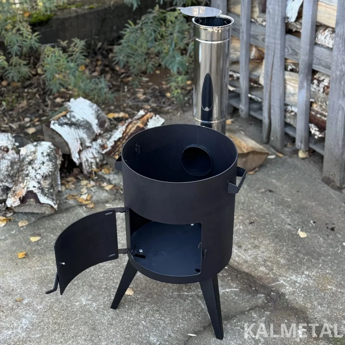 ECO nuo 8L iki 22L 3MM krosnelė su kaminu - Image 2