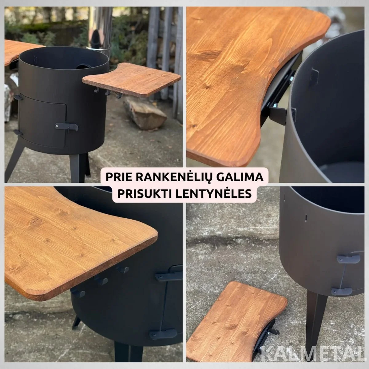 ECO nuo 8L iki 22L 3MM krosnelė su kaminu - Image 4