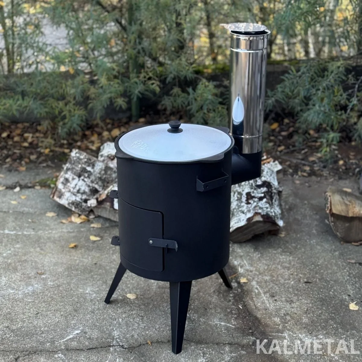 ECO nuo 8L iki 22L 3MM krosnelė su kaminu - Image 10