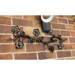Wrought-iron "Grapevine" Wall Hook