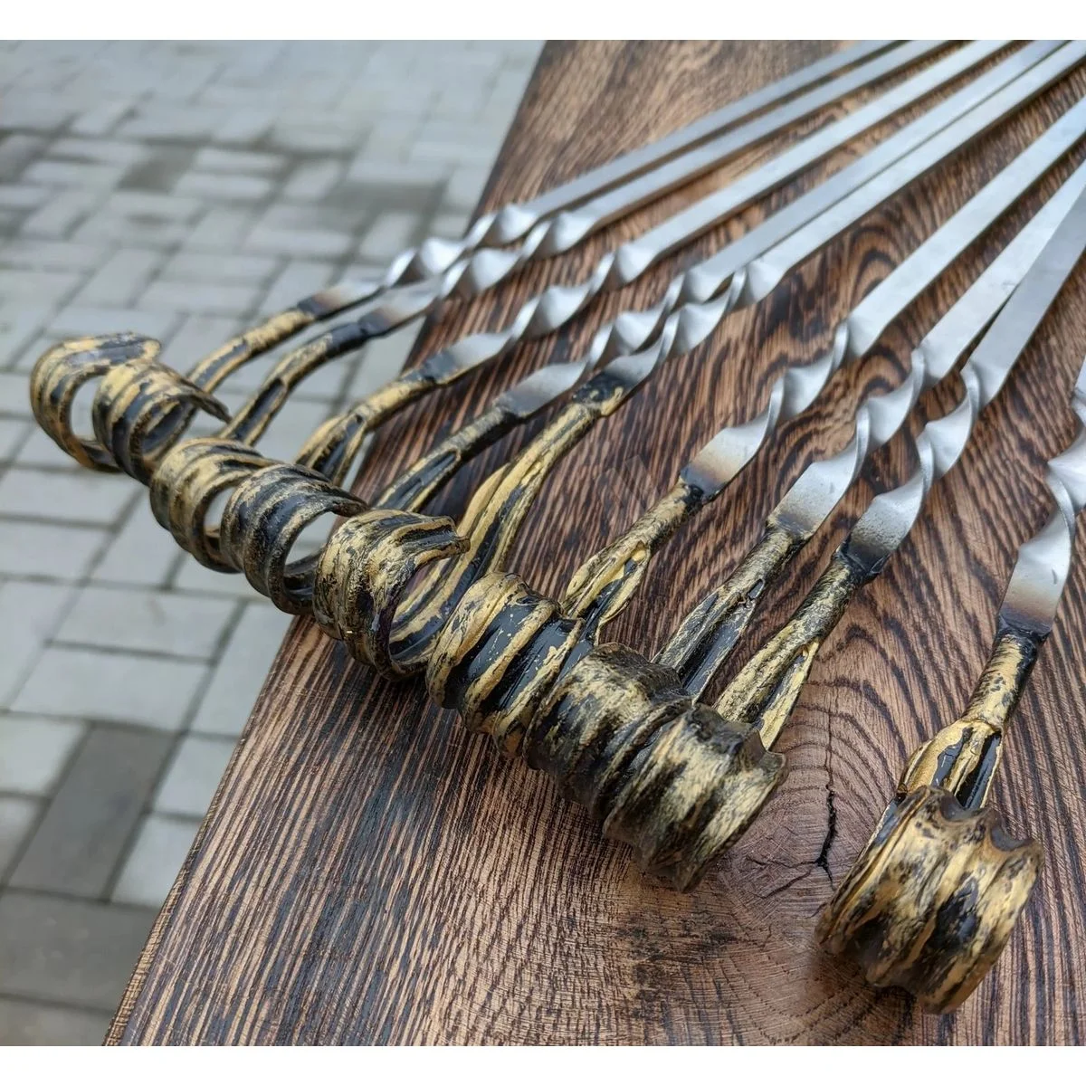 Blacksmith-style skewers - Image 2