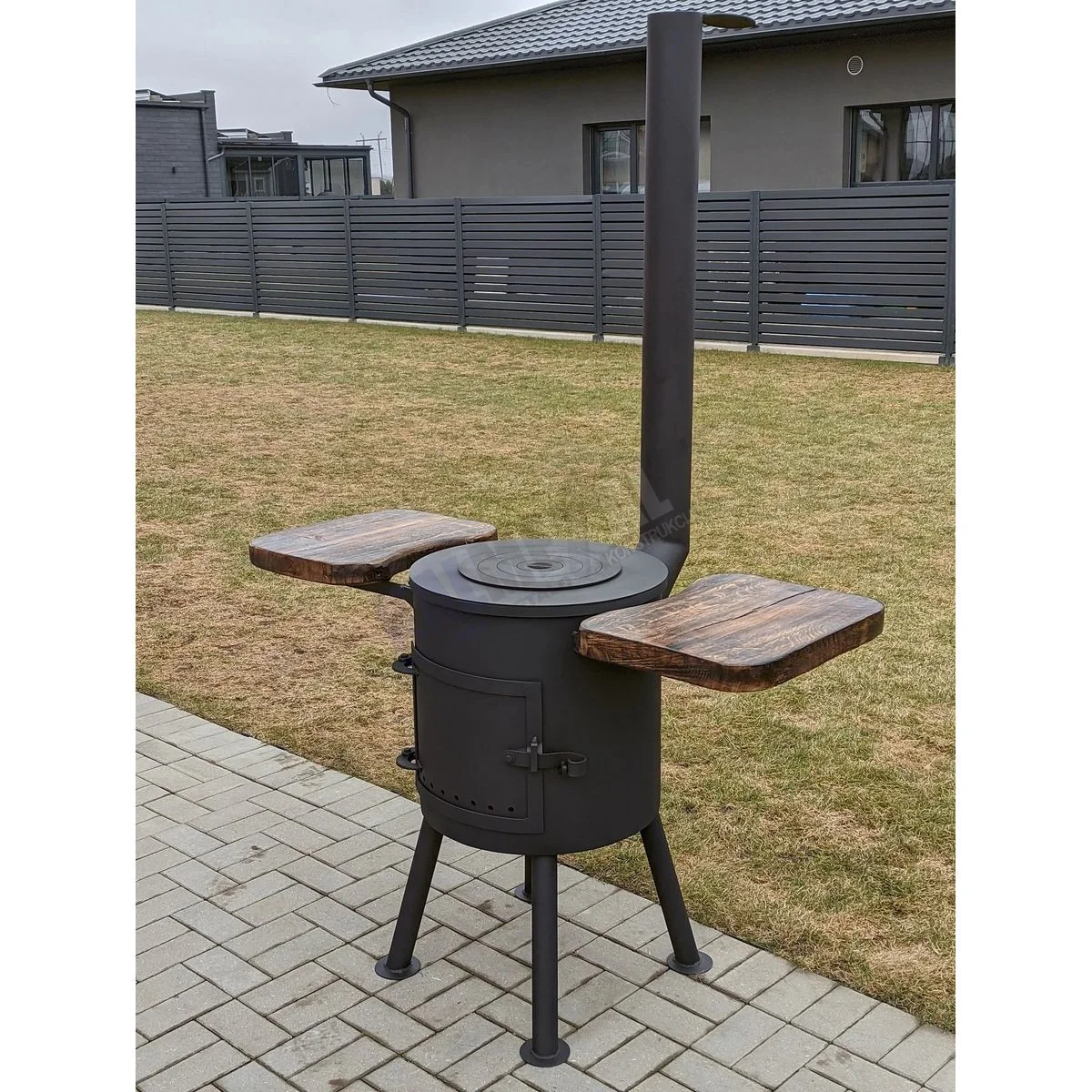 Kazano krosnelė 6,3mm storio 22L puodui