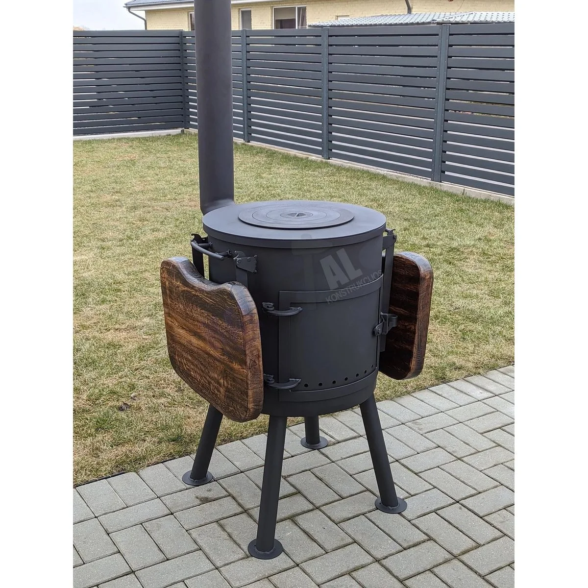 Kazano krosnelė 6,3mm storio 22L puodui - Image 4