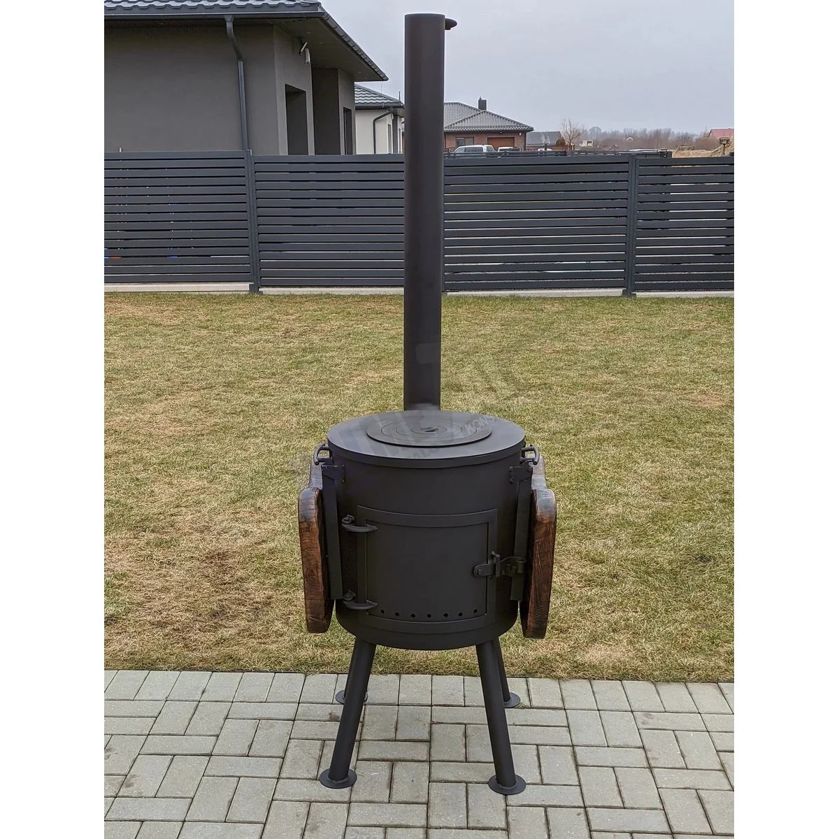 Kazano krosnelė 6,3mm storio 22L puodui - Image 6