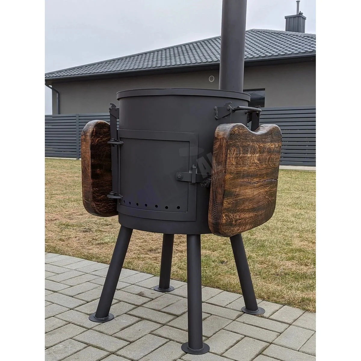 Kazano krosnelė 6,3mm storio 22L puodui - Image 9