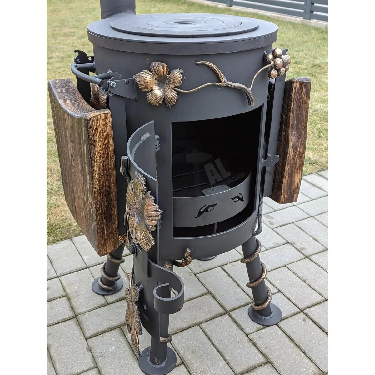 Kalviška kazano krosnelė „Vynuogė“ (6,3mm storio 12L puodui) - Image 10