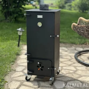 Kompaktiška 70 L rūkykla su ratukais