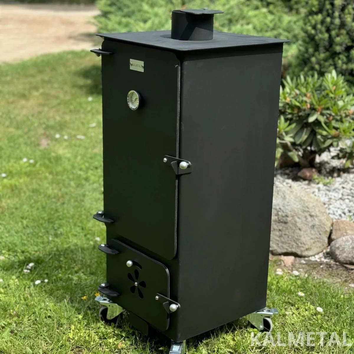 Kompaktiška 70 L rūkykla su ratukais - Image 6