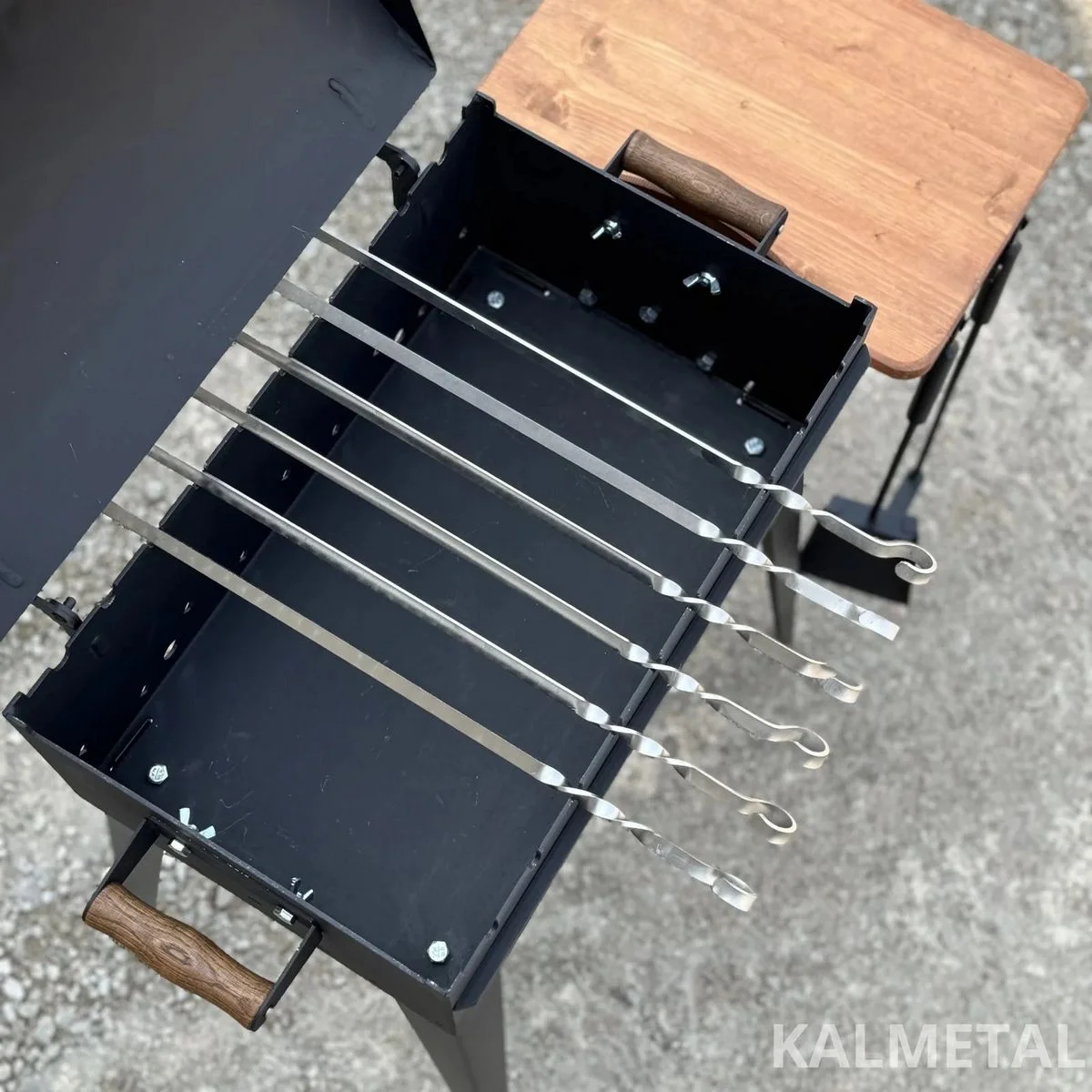 Compact Skewer Grill Set – Skewers Included - Image 3