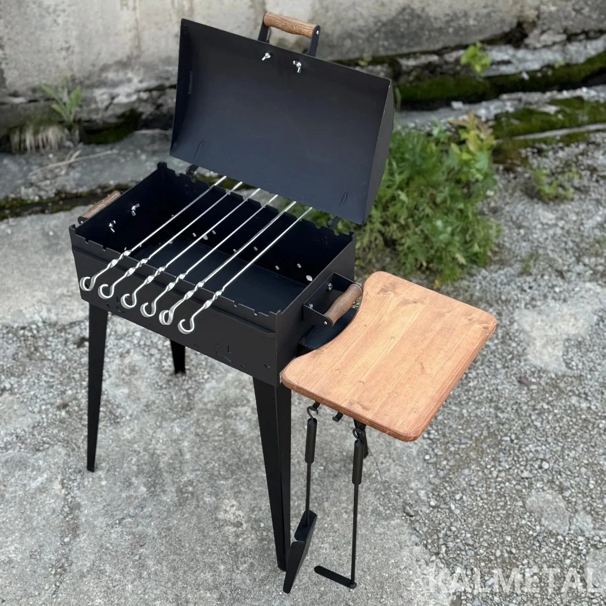 Compact Skewer Grill Set – Skewers Included - Image 4