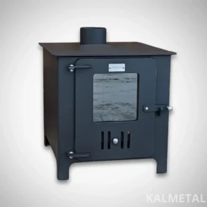 Krosnelė - židinys 8kW su šamotu
