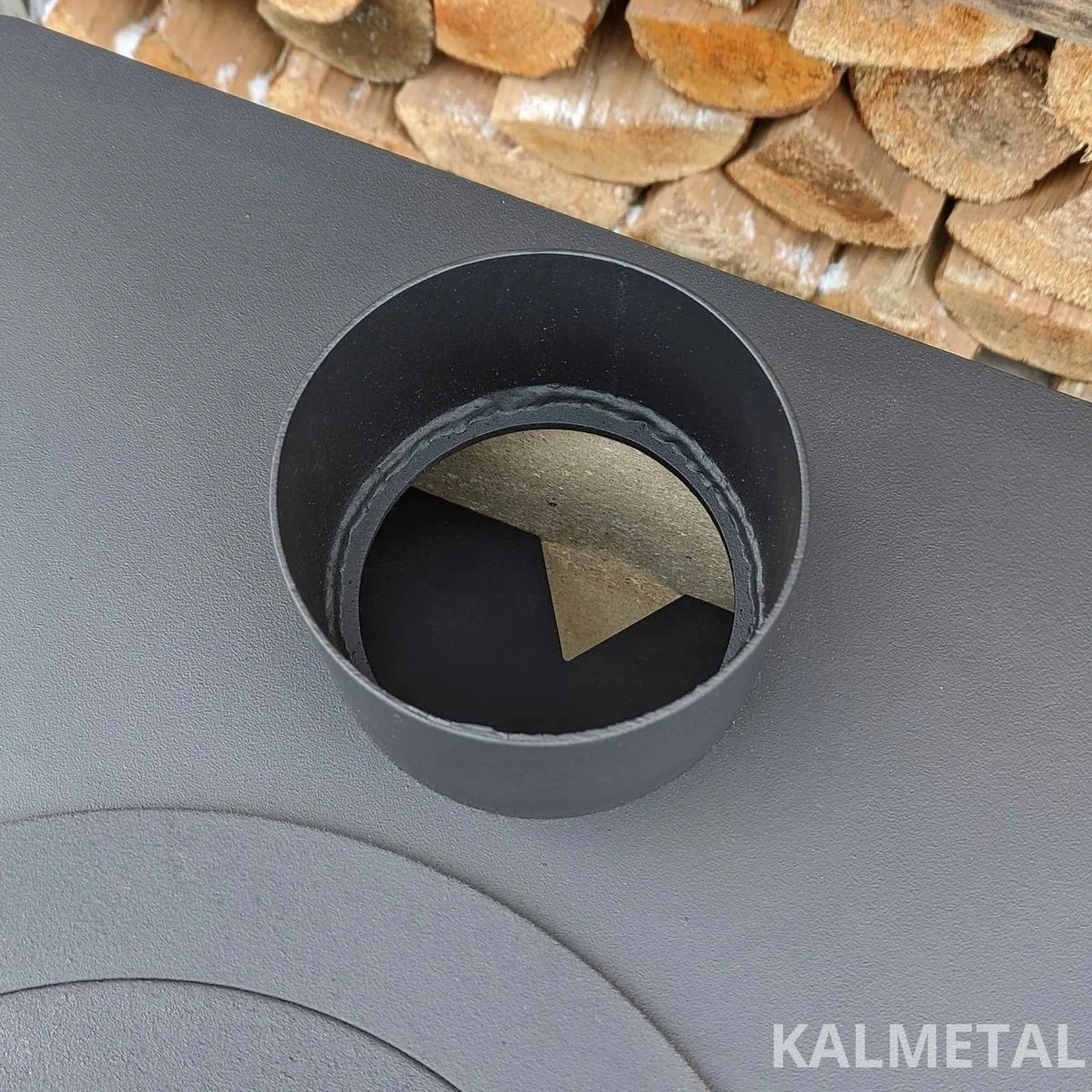 Krosnelė 8kW su šamotu ir rinkėmis - Image 8