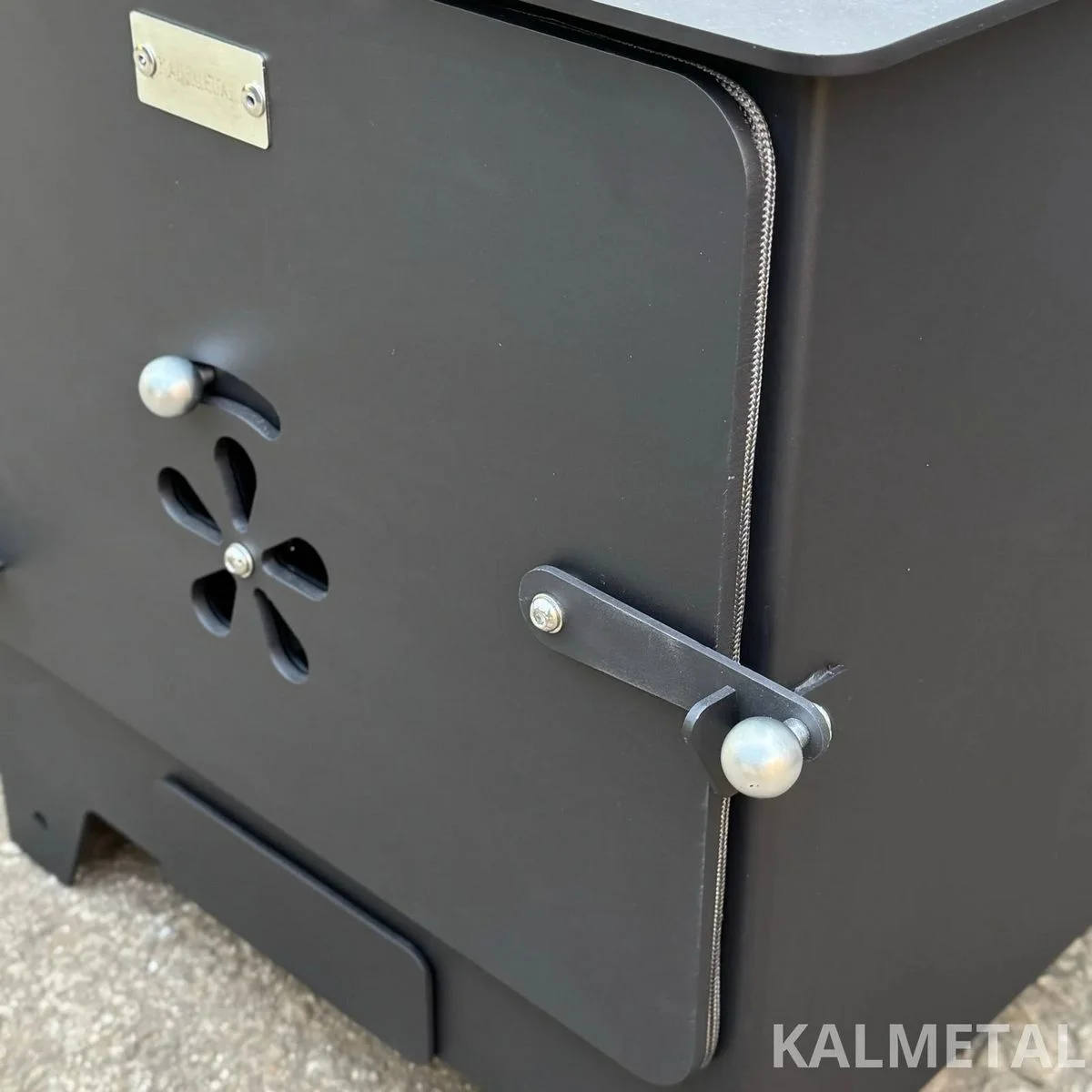 Krosnelė 8kW su šamotu ir rinkėmis - Image 12