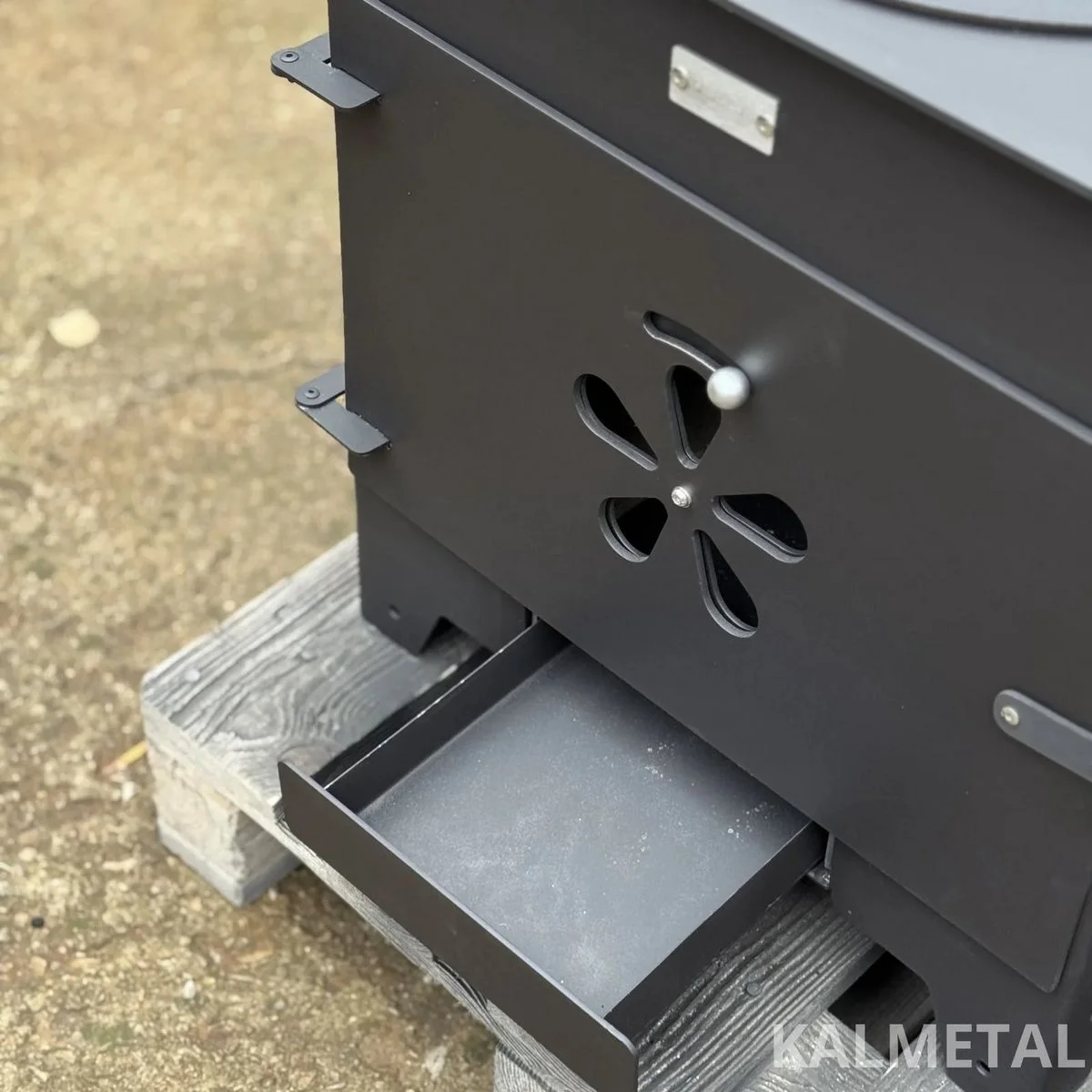 Krosnelė 10kW su šamotu ir 2 rinkėmis - Image 6