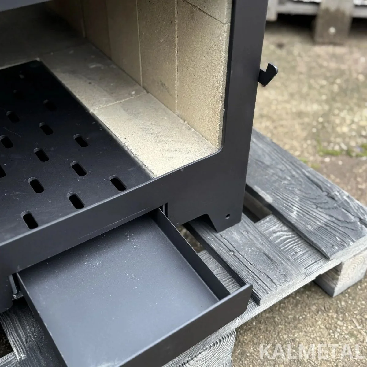 Krosnelė 10kW su šamotu ir 2 rinkėmis - Image 14
